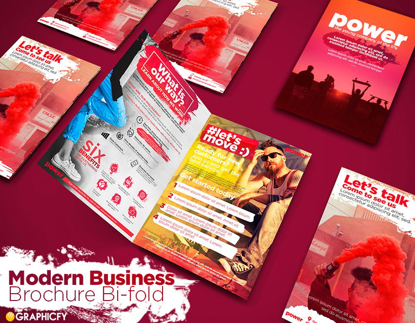 Modern Business Brochure Bi-Fold